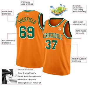 Venta al por mayor de camisetas baratas de baloncesto americano, camisetas de baloncesto bordadas para todos los equipos, camisetas para hombres, ropa deportiva - Product Image 2