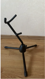 Support de Saxophone en Métal Portable Pliant Réglable AltoTenor Triangle Base Sax Support pour Instruments de Musique Flûte Clarinette Support de Tambour - Product Image 6