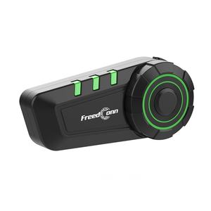 2KM largo alcance Bluetooth 5,0 Intercom 15H Tiempo de conversación Compartir música <span class=keywords><strong>FreedConn</strong></span> Motocicleta IP67 a prueba de agua - Product Image 5