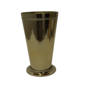 Nouveaux verres à eau décoratifs en acier inoxydable en verre à eau poli en or pour la décoration de la maison et de la cuisine en gros en vrac - Product Image 1