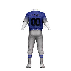 Custom Team Baseball Uniform With Breathable Jersey And Reinforced Double <b>Knit</b> Pants Game Ready Baseball Uniform - Product Image 6