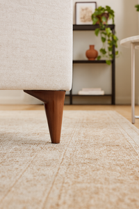 Pata de muebles de plástico cónico de nogal, acabado de laca brillante de 12cm para comedor moderno, sofás de cocina, soportes de TV, mesas de centro - Product Image 3