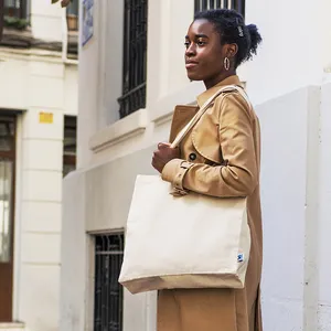 Borsa Promozionale Potos Fairtrade, Shopper Sostenibile per Gadget, Ecologica e Alla Moda - Product Image 2