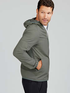 Personnaliser le style et la conception Streetwear Polyester Softshell imperméable Sports de plein air course coupe-vent veste de pluie pour hommes - Product Image 3