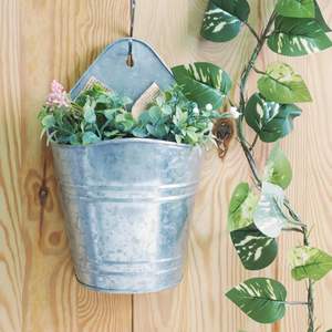 Jardinière avec support plaqué antique et enduit de poudre Pots de fleurs et jardinières de jardin intérieur et extérieur pour la décoration de la maison - Product Image 6