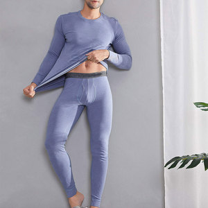 Ensemble intérieur thermique à manches longues avec ceinture élastique pour une chaleur confortable Ensemble intérieur thermique léger - Product Image 2