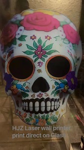 เครื่องพิมพ์ผนัง3D โดยตรงผนังภาพวาดผนังวาดสำหรับตกแต่งโฆษณาหนึ่งหัวหรือสองหัว - Product Image 6