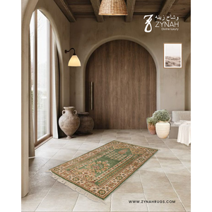 Zynah Mystic Horizon Viscose Fade-resistant Comfortable Square Shaped Cushioned Muslim <b>prayer</b> <b>mat</b> - Product Image 4