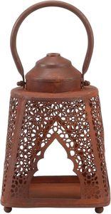 Venta caliente Linterna de metal Hogar Exterior Uso interior Hogar Boda Decoración de Navidad al mejor precio - Product Image 4