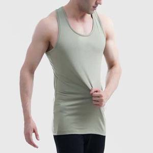 Camisetas sin mangas de entrenamiento, camisetas sin mangas de algodón transpirable para hombre con logotipo personalizado OEM de verano, precio al por mayor - Product Image 4