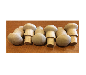 High Quality Handmade Smooth <b>Wood</b> Furniture Handle Knob Small Drawer <b>Pull</b> for Kitchen Cabinets Dressers and sale - Product Image 2