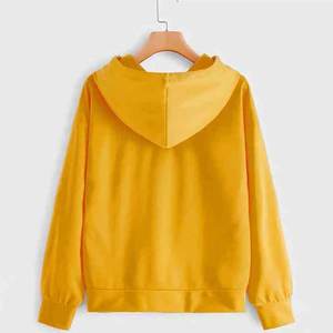 Sudadera con capucha de producto superior para hombre, cuello con capucha personalizado, tela elástica básica, sudaderas con capucha de mezcla de algodón para hombre - Product Image 2