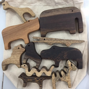 Jouets en bois personnalisés pour animaux, fabriqués à la main au Vietnam |   Finition lisse |   Jouet éducatif écologique - Product Image 6