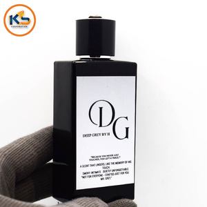 Premium Custom Embossed PVC Perfume <b>Labels</b> | Waterproof UV Printed Eco-Friendly <b>Stickers</b> for Luxury Skincare Lipstick Fragrance - Product Image 1