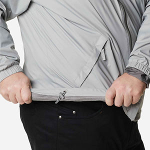 Chaqueta de Safari con capucha con serigrafía transpirable para hombre, impermeable, a prueba de viento, actividades de Primavera al aire libre, calle - Product Image 5