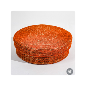 Panier rond tressé en jonc de mer avec bol pour le rangement de la cuisine décor à la maison panier naturel fait à la main en vrac en gros - Product Image 3