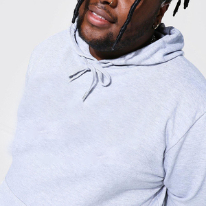 2024, venta al por mayor, ropa informal para hombres, chándal transpirable 100% algodón, traje de jogging de talla grande, tela suave teñida lisa - Product Image 3