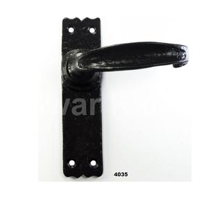 Poignée de porte en fonte brune avec serrure à clé Design Unique poignée de porte pour la maison cuisine salle de bain salon porte décor - Product Image 3