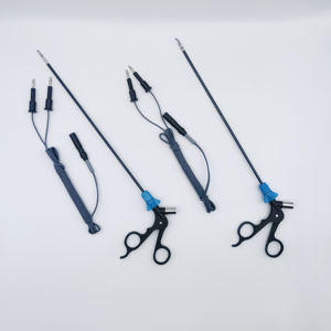 คีมผ่าตัดแบบสองขั้วไฟฟ้าชนิดส่องกล้อง ทำจากสแตนเลสคุณภาพสูง สำหรับการผ่าตัดขนาดเล็ก ใช้ซ้ำได้ พร้อมการรับประกัน 2 ปี - Product Image 5