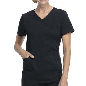 Tenues médicales professionnelles unisexes légères et écologiques en spandex extensible tricoté, détection d'aiguilles, logo personnalisé, service OEM - Product Image 1