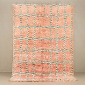 Tapis Beni Ourain marocain authentique Design berbère Offre Spéciale, tapis Gabeh wool, tapis marocain berbère, décorations de lit - Product Image 1