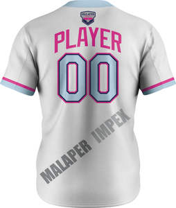 Uniformes de bola base Patrón de Jersey de bola base personalizado Uniforme de bola base para hombre de diseño libre personalizado liso en blanco - Product Image 4