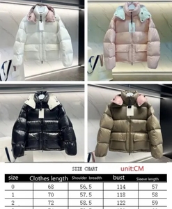 Chaqueta acolchada recortada para mujer, chaqueta acolchada con cremallera completa, abrigo cálido de invierno, prendas de vestir con bolsillos - Product Image 6