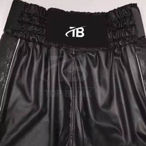 Pantalones Cortos de Boxeo de Satén Unisex Ropa de Gimnasio y Entrenamiento Hombres Pantalones Cortos de Boxeo Clásicos Color Personalizado Disponible - Product Image 4