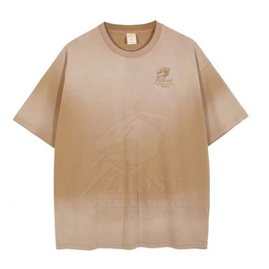 Camiseta de Alto Rendimiento Resistente a la Decoloración Solar, Algodón Grueso Premium, Ropa Urbana Informal para Uso Diario - Product Image 6