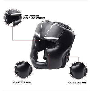 New Full Face Protection Boxing <b>Training</b> <b>Head</b> Guard Professional Adult Custom Size Kickboxing <b>Training</b> Boxing <b>Head</b> Guard - Product Image 4