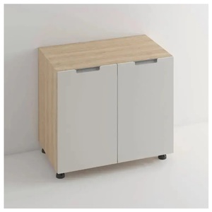 Gabinete de cocina MDF, caja directa de fábrica, tablero de panel de Color blanco de estilo americano, gabinetes de cocina modernos con revestimiento laminado - Product Image 2