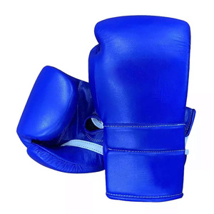Venta al por mayor de guantes de boxeo personalizados de alta calidad logotipo personalizado vaca ocultar guantes de boxeo guantes de alta calidad - Product Image 5