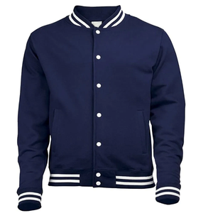 เสื้อแจ็คเก็ตพัฟเฟอร์วาร์ซิตี้ผู้ชายคุณภาพสูงแบบสั่งทำพิเศษสำหรับฤดูหนาว คอตั้ง ผ้าขนสัตว์ ระบายอากาศได้ดี กันน้ำ สไตล์ไฮสตรีท - Product Image 1