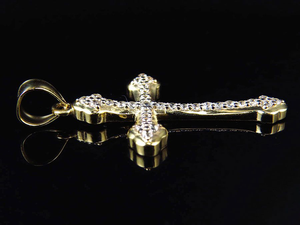 Nuevo Plan Singal Line en plata esterlina Hip Hop Style Cross Daily Wear Colgante cruzado único para hombres - Product Image 2