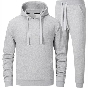 2025 Vêtements de sport pour hommes de haute qualité Logo personnalisé Survêtement polaire Slim Fit avec capuche 100% coton Vêtements de course à vendre - Product Image 3