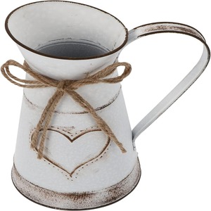 Vase à fleurs en métal ou jardinière pour jardin et décoration de la maison - Product Image 1