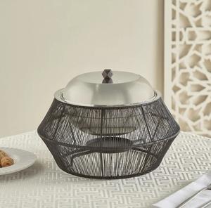 Marmite de Luxe en Acier Inoxydable Écologique avec Couvercle, Design Personnalisé, Chauffe-Plats Tendance Compatible Gaz et Induction - Product Image 4