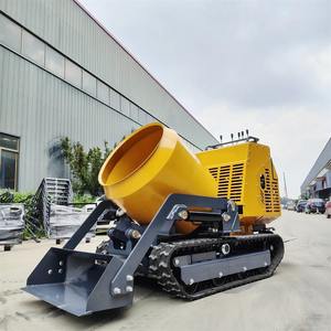 Mini Mezcladora de Concreto Móvil Portátil de 500L con Orugas, Automática, Nueva Condición, Alta Eficiencia, Motor Diésel de 23HP para Construcción - Product Image 6