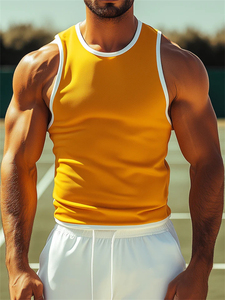 <b>Vest</b> Custom Workout Sleeveless Tank Top Cropped Boxy Fit Muscle <b>Gym</b> Top Casual Streetwear - Product Image 2