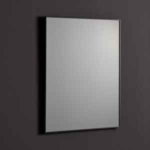 60x80 Wall Mirror with PVC Frame and Matt <b>Black</b> <b>Edge</b> - Product Image 5