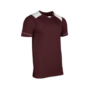 Camiseta de Fútbol Personalizable 100% Poliéster de Secado Rápido, Popular Camiseta de Fútbol con Logotipo Frontal, Servicio OEM Disponible - Product Image 1