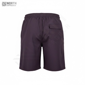 Wholesale New Arrival <b>Men's</b> Beach Shorts Custom Printed Hip Hop Style <b>Swim</b> Shorts Different Colors Casual Anti-wrinkle Feature - Product Image 2