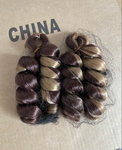 Extensions de cheveux synthétiques à la mode, tresses africaines, <span class=keywords><strong>coiffure</strong></span> pour femmes noires, vague lâche, boucles françaises, cheveux bouclés pour tresser - Product Image 5