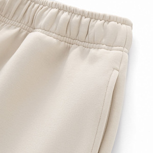 Pantalon de survêtement pour homme Pantalon de survêtement à jambes larges 100% coton molletonné Pantalon de jogging sportif Pantalon de survêtement personnalisé avec logo pour homme - Product Image 3