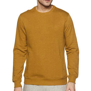 Patrón sólido de color personalizado sudaderas de invierno para hombre bordado OEM hecho a medida Material de lana de algodón - Product Image 1