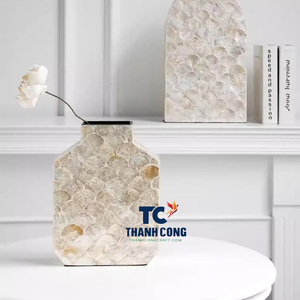 VENTA CALIENTE Exquisito jarrón de nácar: Elegancia hecha a mano en dos tamaños, perfecto para elevar cualquier decoración del hogar. - Product Image 4
