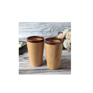 Home Kitchen Wooden Glass Best Quality Shiny Polished Wood Cup for Home Daily Life Hot-Sale for Kitchen Table Top for Giveaways - Product Image 6
