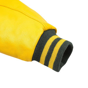 Meilleures ventes, vestes en laine brodées pour hommes, vestes High Street pour hommes, veste universitaire Letterman personnalisée avec manches en cuir pour le collège - Product Image 4