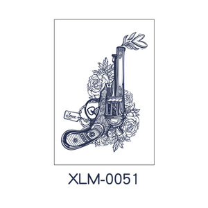 Dễ dàng áp dụng lâu dài bằng chứng nước thực tế bán vĩnh viễn hình xăm tạm thời - Product Image 4