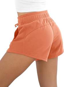 Vêtements pour femmes Fabricant personnalisé de shorts de survêtement streetwear avec cordon de serrage en molleton élasthanne délavé à l'acide short de survêtement en éponge française - Product Image 2